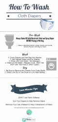 How To Wash Cloth Diapers With A Handy Printable For The Laundry Room